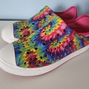 Skechers Foamies Slip On Tie-Dye Shoes